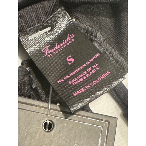 NEW Frederick's of Hollywood Cabarita Paradise Cut Out One-Piece Swimsuit S NWT - Picture 9 of 12